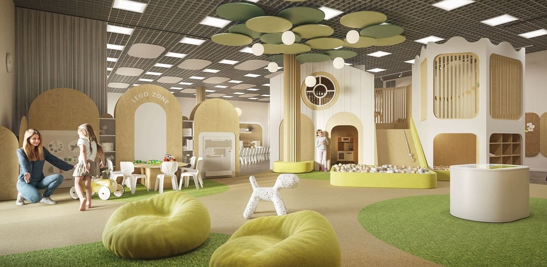Infantil — Playrooms, Marupe